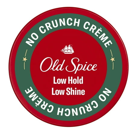 Old Spice Hair Styling Creme for Men, High Hold, All Hair Types, Matte Finish, 2.2 oz