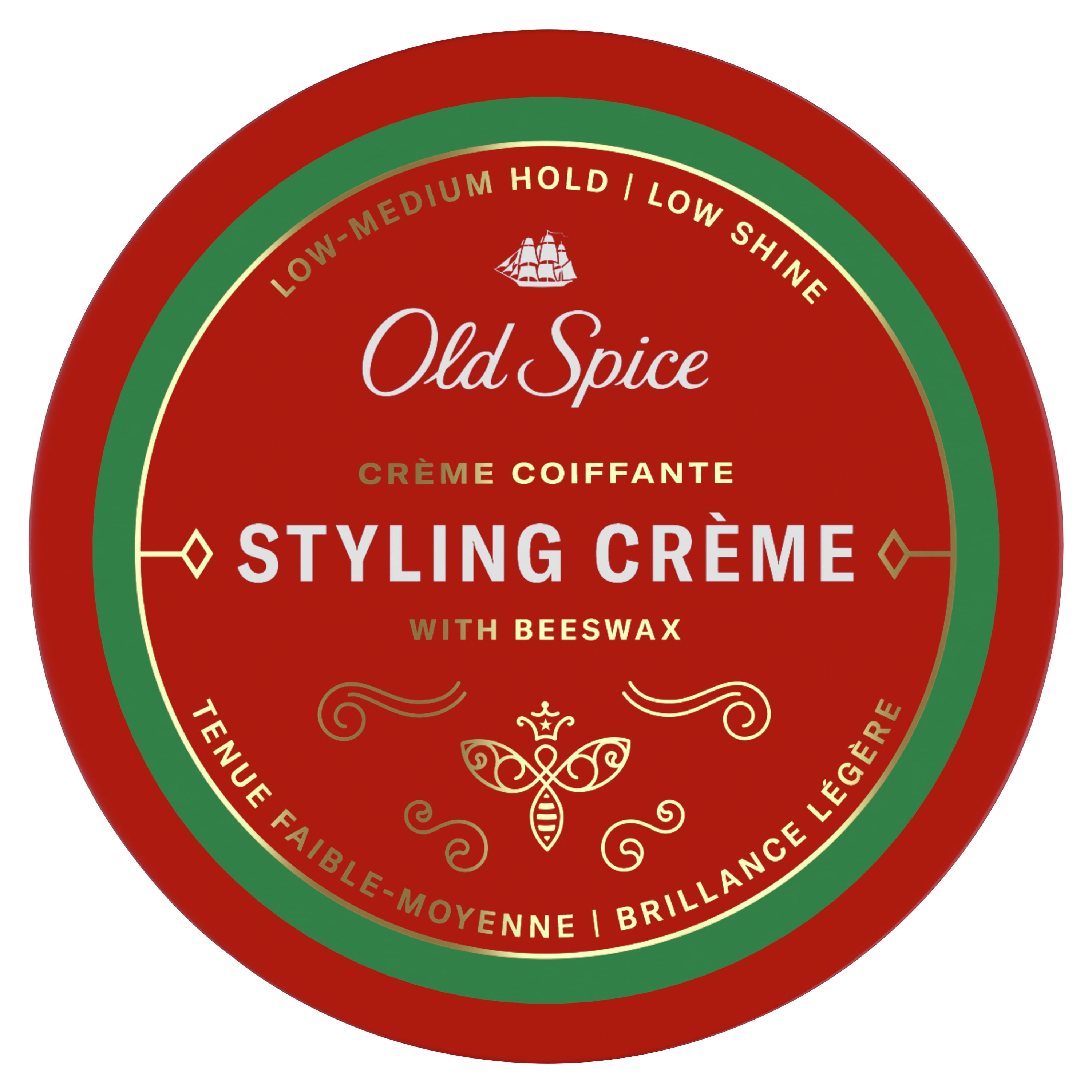 Old Spice Hair Styling Creme for Men, High Hold, All Hair Types, Matte  Finish, 2.2 oz 