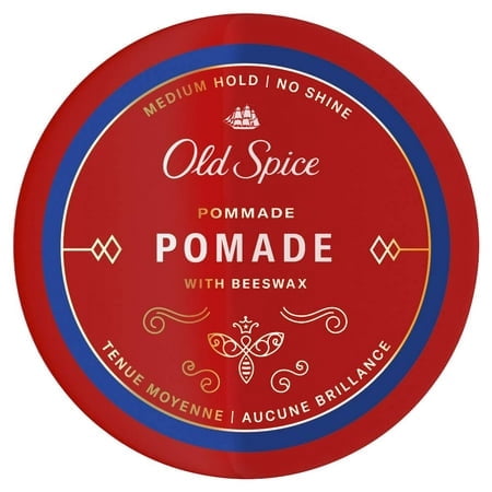 Old Spice Hair Styling Pomade Medium Hold/No Shine (Pack of 14 ...