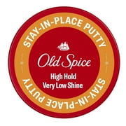 Old Spice Hair Styling Putty for Men, High Hold, Matte Finish, All Hair Types, 2.2 oz
