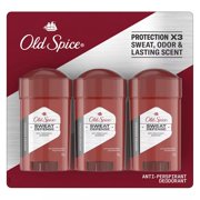 Old Spice Hardest Working Collection Sweat Defense Anti-Perspirant & Deodorant Stronger Swagger, 3 pk./2.6 oz.