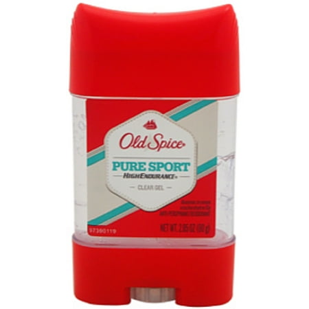 Old Spice High Endurance Anti-Perspirant Deodorant Clear Gel Pure Sport 2.85 oz (Pack of 4)