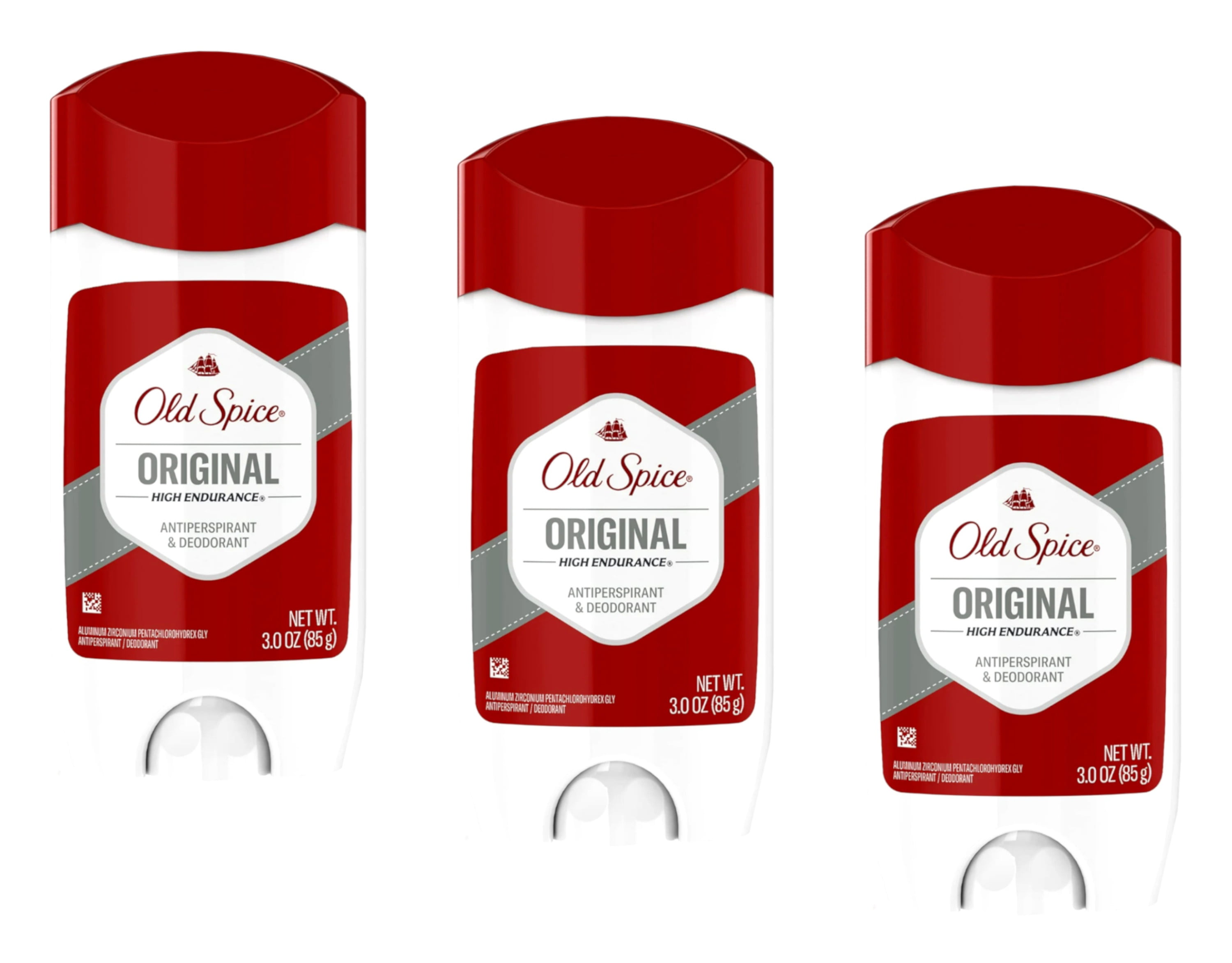 Old Spice High Endurance Anti-Perspirant & Deodorant, Original 3 Oz (Pack Of 3) Packaging May Vary