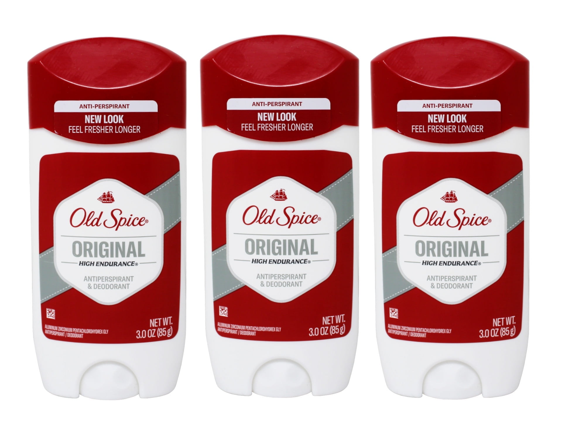 Old Spice High Endurance Anti-Perspirant & Deodorant, Original 3 oz (Pack of 3)