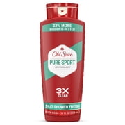 Old Spice Body Wash for Men, Pure Sport, 24/7 Shower Fresh, 24 fl oz