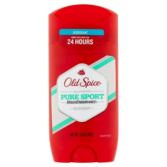 Old Spice High Endurance Deodorant for Men, Pure Sport Scent, 3.0 oz