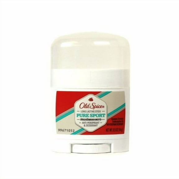 Old Spice High Endurance Deodorant Stick, Pure Sport, 0.5 oz (2 Pack)