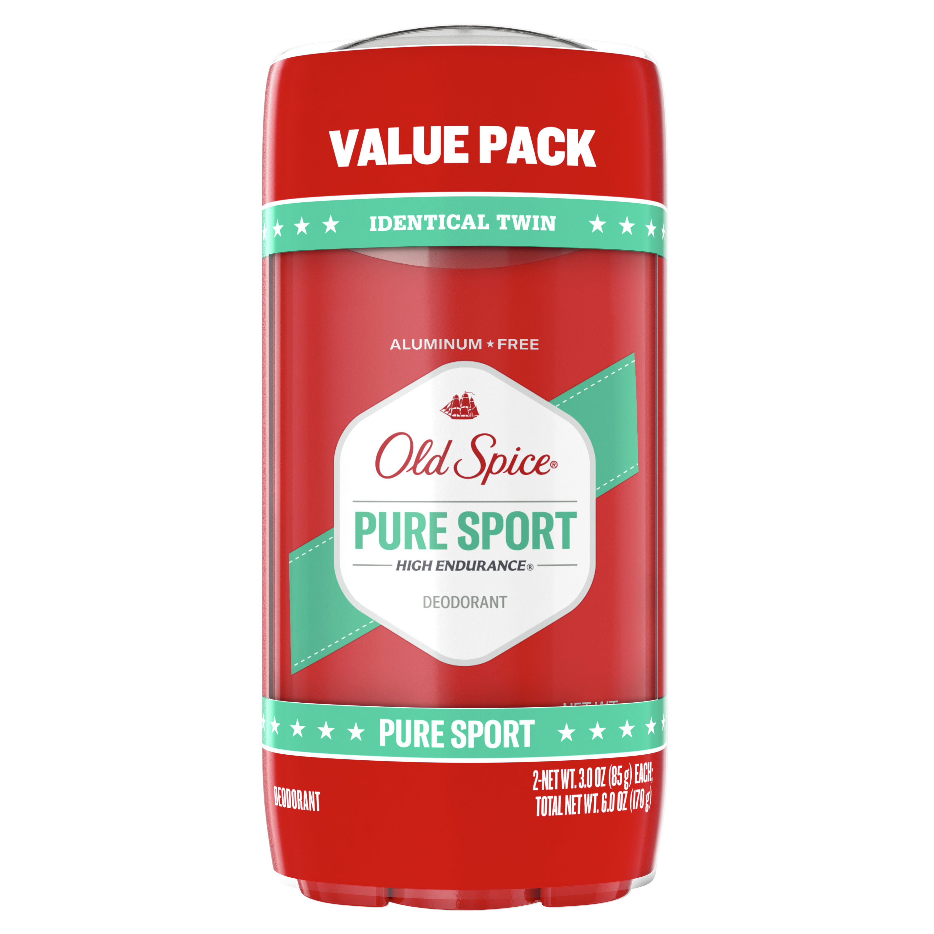 Old Spice High Endurance Male Deodorant Stick Pure Sport Scent - 6 oz - image 1 of 6