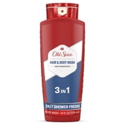Old Spice Men's 3-in-1 Shampoo Conditioner & Body Wash, High Endurance, 24 fl oz