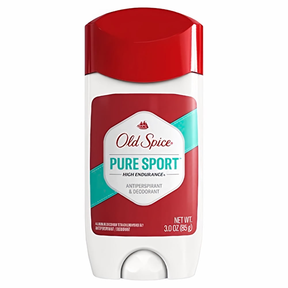 Old Spice High Endurance Pure Sport Scent Invisible Solid Antiperspirant and Deodorant for Men, 3.0 oz (Pack of 6)