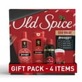 thumbnail image 1 of Old Spice Holiday Gift Pack for Men, Swagger Scent, Body Wash, Aluminum Free Deodorant, Body Spray, and 2 in 1 Shampoo, 24/7 Holiday Freshness, 4-Pack, 1 of 4
