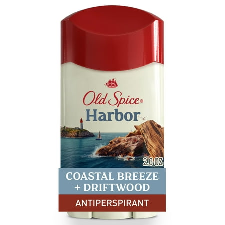 Old Spice Invisible Solid Antiperspirant Deodorant for Men, Stick, Harbor, 2.6 oz