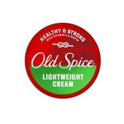 Old Spice Lightweight Cream for Men, Healthy and Strong with Vitamin E and Biotin, Men's Hair Styling Lightweight Cream, Low-Medium Hold, Matte Finish, 2.22 oz