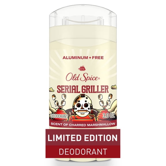 Old Spice Men's Deodorant, Serial Griller, Aluminum Free, 3oz