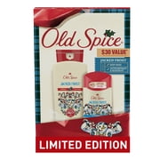 Old Spice Limited Edition Jacked Frost Holiday Gift Pack for Men - Body Wash & Deodorant Set
