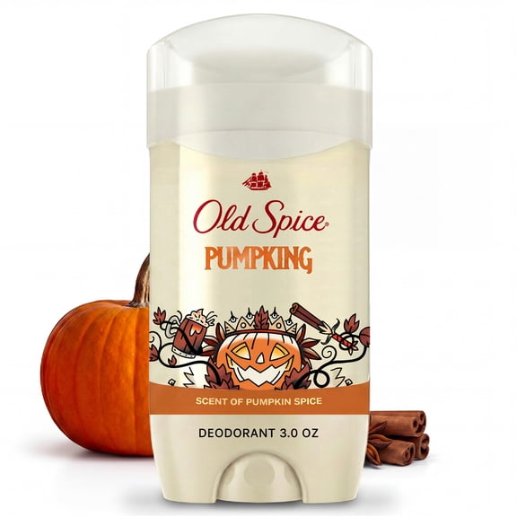 Old Spice Deodorant for Men, Aluminum Free, PumpKing-Pumpkin Spice, Limited Edition, 3.0 oz