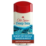 Old Spice Men's Antiperspirant Deodorant, Invisible Solid Stick, Deep Sea, 3.4oz