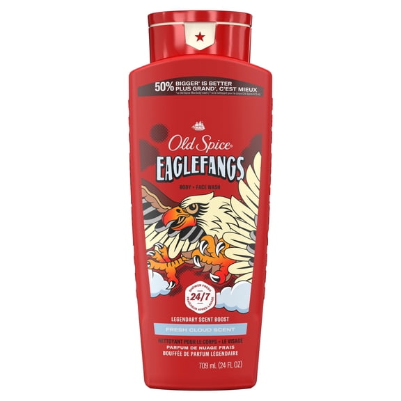 Old Spice Men's Body Wash, Eagle Fangs, 24 fl oz