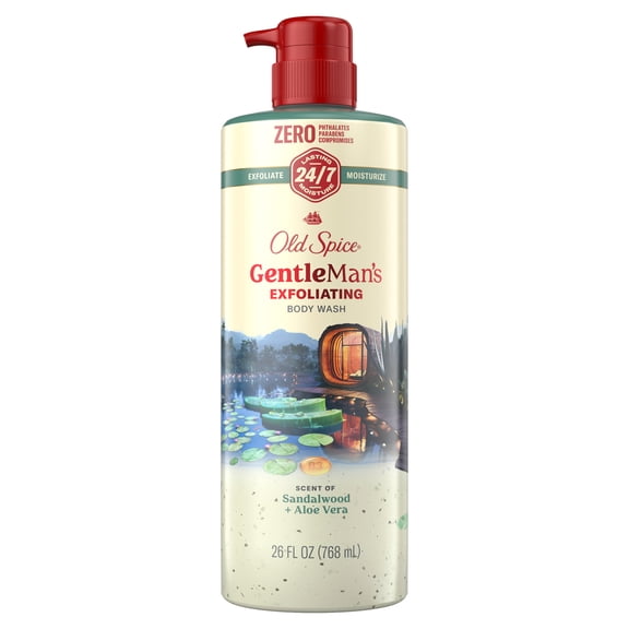 Old Spice Body Wash for Men, Sandalwood + Aloe Vera, 26 fl oz