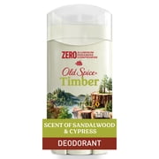 Old Spice Men's Deodorant, Aluminum-Free, Invisible Solid Stick, Timber with Sandalwood, 3 oz