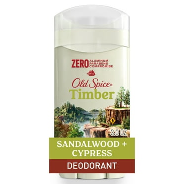 Old Spice Men's Deodorant, Aluminum-Free, Invisible Solid Stick, Timber with Sandalwood, 3oz