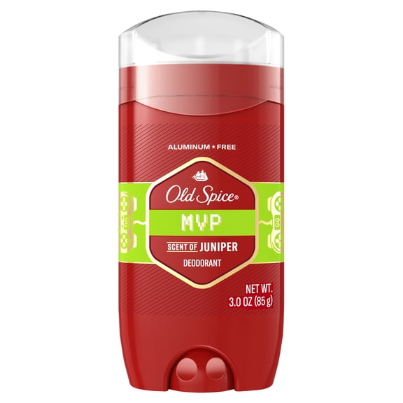 Old Spice Men's Deodorant, Aluminum Free, MVP Scent, 3 oz