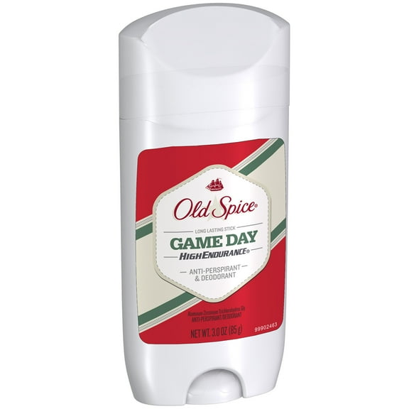 Old Spice Men's High Endurance Game Day Anti-Perspirant Deodorant Invisible Solid, 3 Ounce