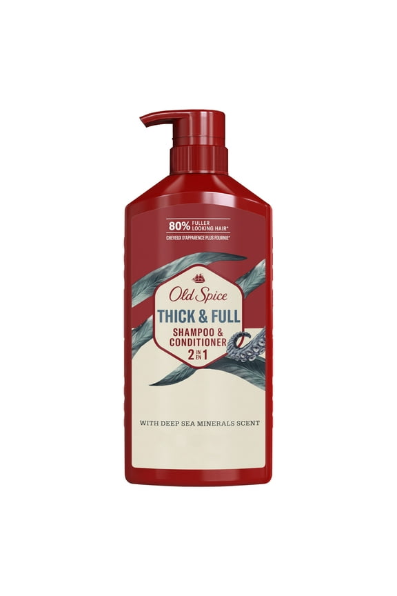 Mens 2 in 1 Shampoo and Conditioner for All Hair Types, Timber, 21.9 fl oz