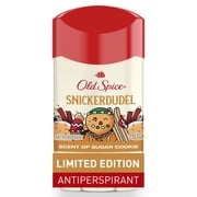 Old Spice Antiperspirant and Deodorant for Men, Holidudes Limited Edition, Snickerdudel, Sugar Cookie Scent 2.6oz