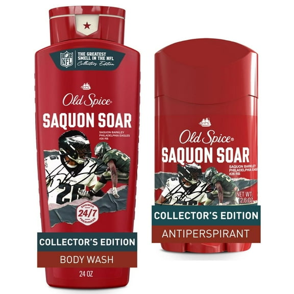Old Spice NFL Saquon Soar - Body Wash & Antiperspirant