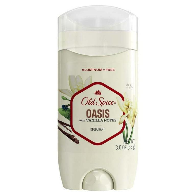 Old Spice Oasis With Vanilla Notes Aluminum Free Deodorant 3oz
