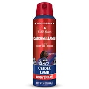 Old Spice Deodorant Body Spray for Men, Aluminum Free, NFL Collection, Ceedee Lamb, Scent of Deep Sea + Dimes, 5.1 oz