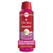 Old Spice Red Collection Body Spray for Men, Karma Scent, 5.1oz