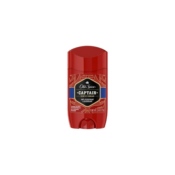 Old Spice Red Collection Captain Scent Invisible Solid Anti-Perspirant 2.6 oz (Pack of 12)