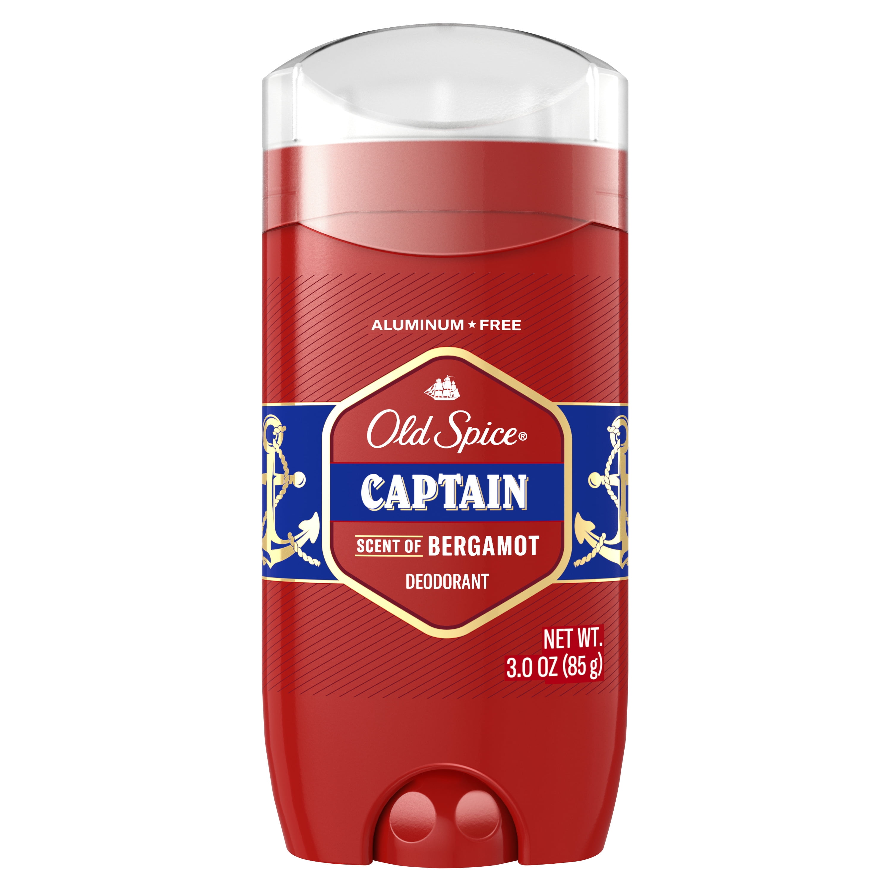Old Spice Deodorant, Captain, Bravery & Bergamot, Red Collection - 3.0 oz