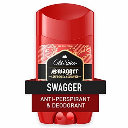 Old Spice Red Swagger Scent Antiperspirant and Deodorant for Men, 2.6 oz (Pack of 11)