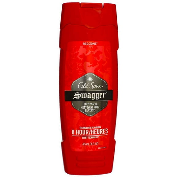 Old Spice Red Zone Body Wash, Swagger 16 oz (Pack of 2)