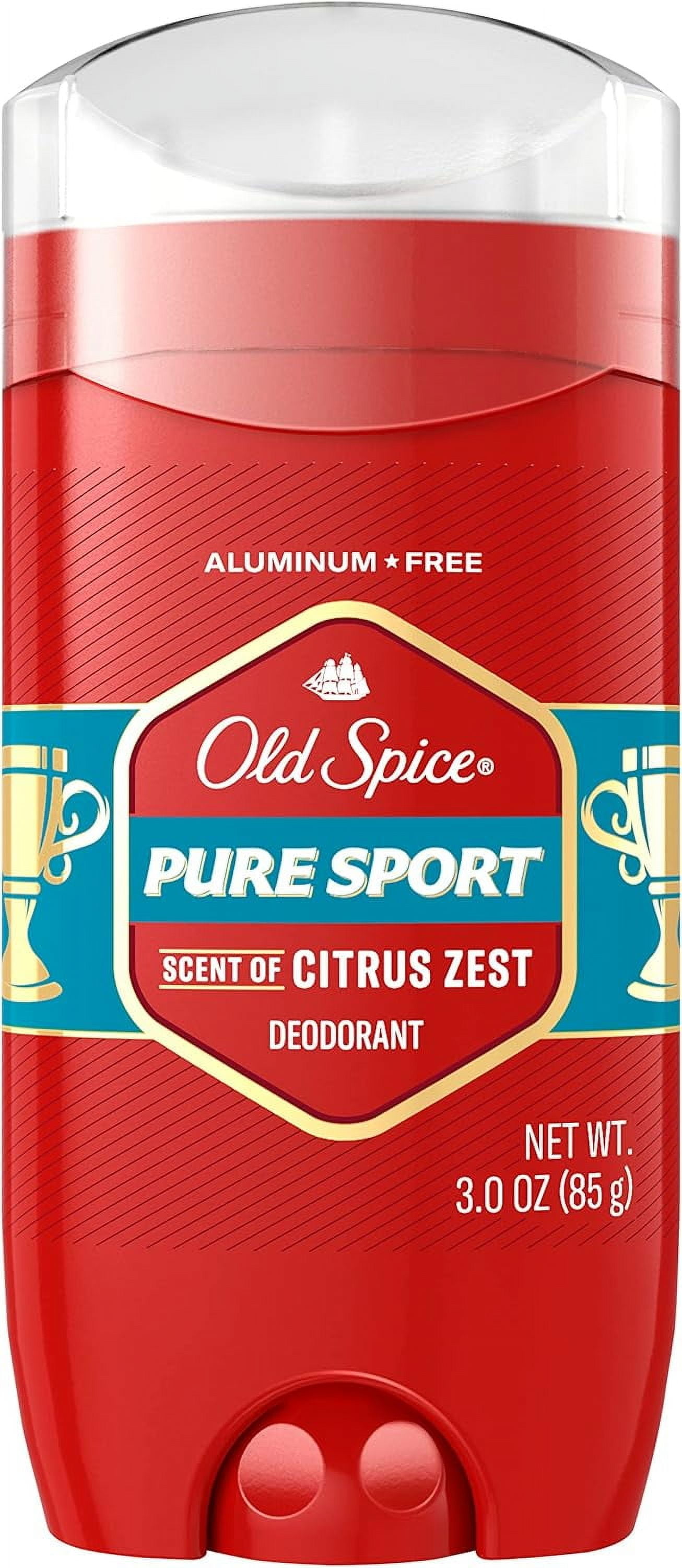 Old Spice Red Zone Collection Stick Deodorant, Pure Sport - 3 Oz