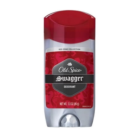 Old Spice Red Zone Collection Stick Deodorant, Swagger - 3 Oz, 6 Pack