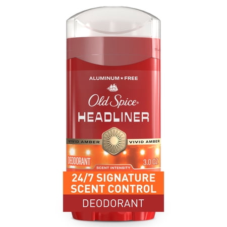 Old Spice Red Collection Deodorant for Men, Headliner Scent, 3oz