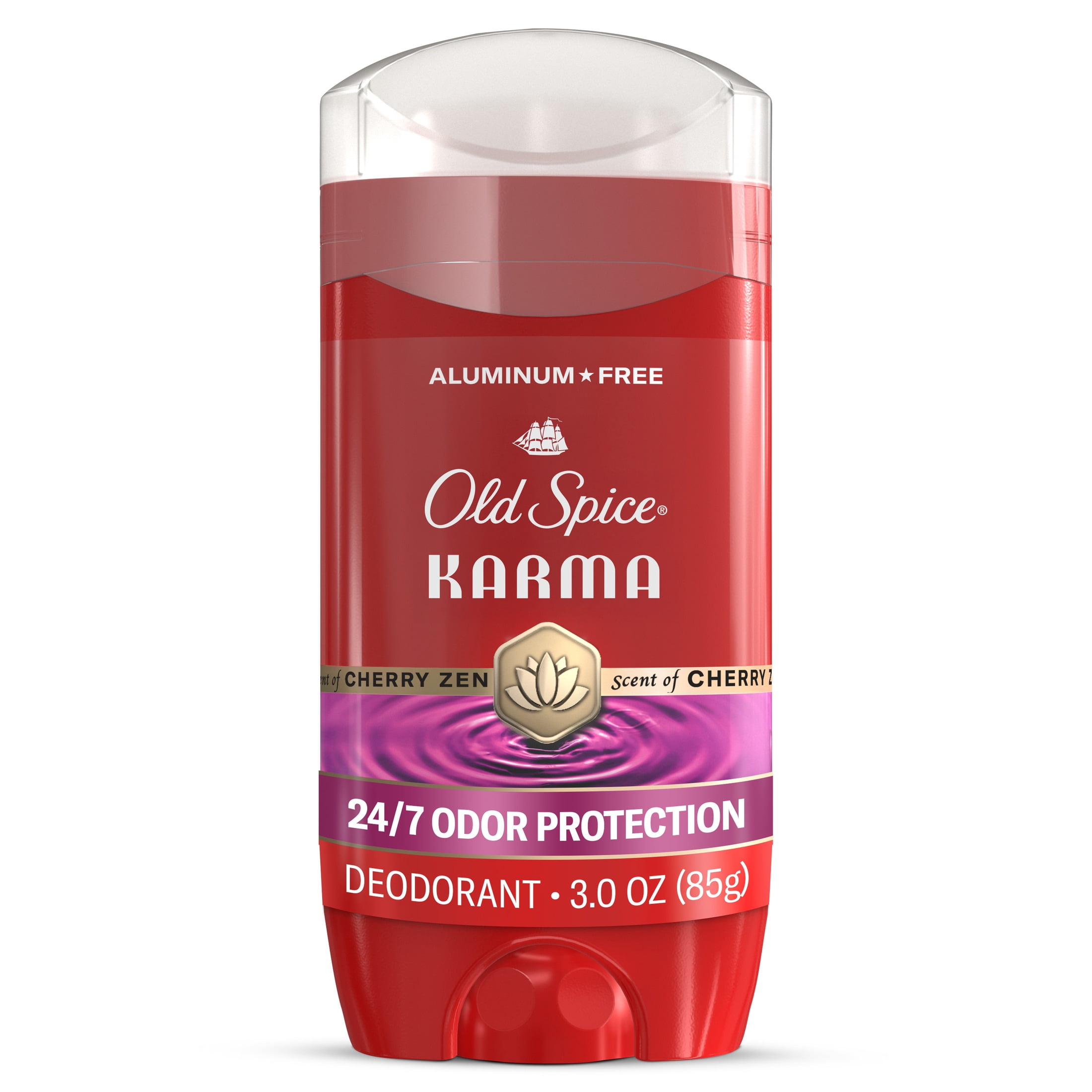 Old Spice Deodorant for Men, Aluminum Free, Karma, 24/7 Odor Protection, 3.0 oz