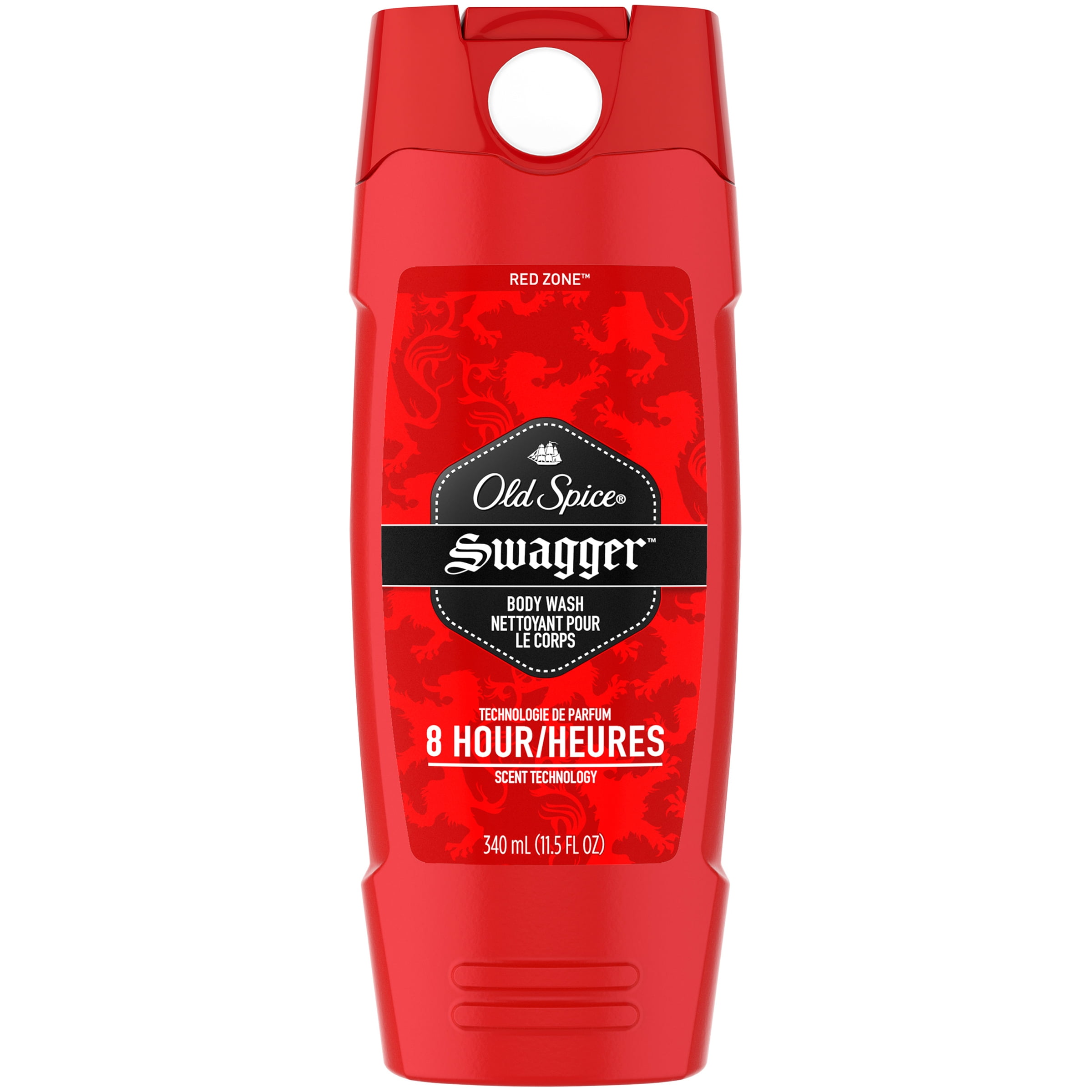 Old Spice Red Zone Swagger Scent Body Wash for Men, 11.5 fl oz