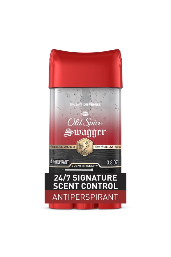 Red Zone Swagger Scent Clear Gel Antiperspirant Deodorant for Men, 3.8 oz