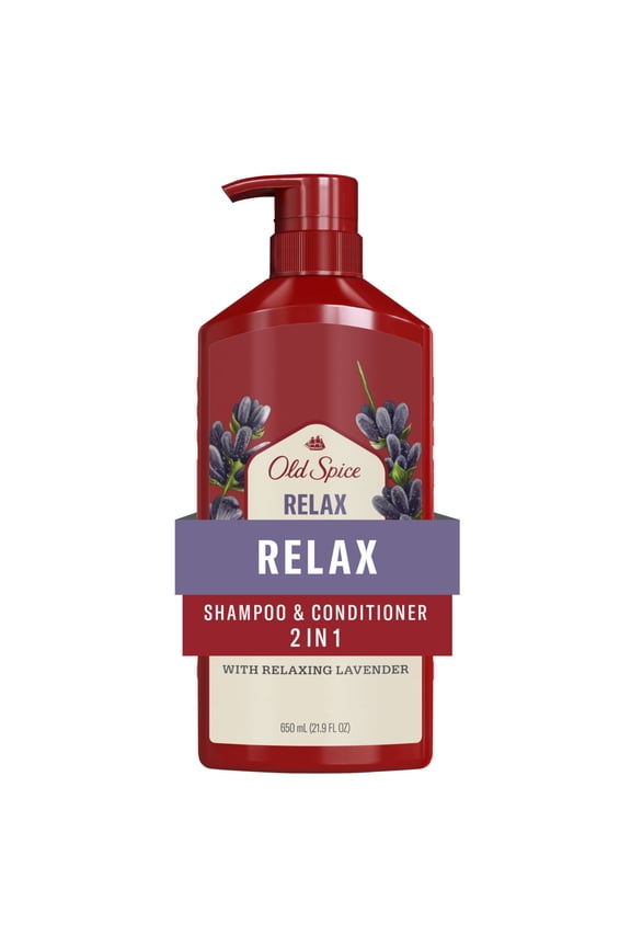 Relax 2 in 1 Shampoo Conditioner, All Hair Types, Lavender, 21.9 fl oz