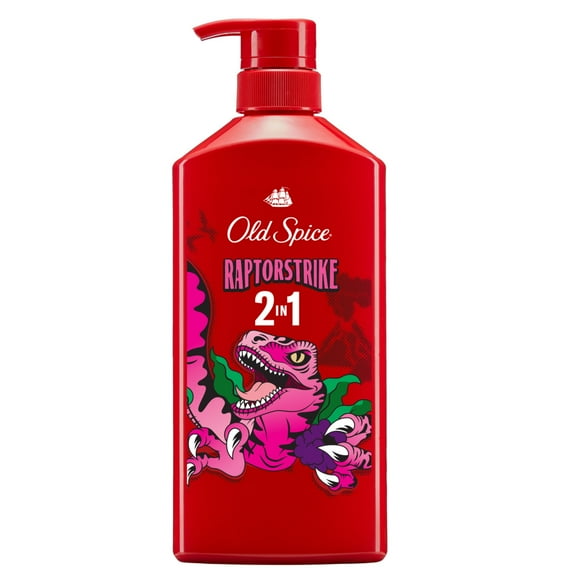 Old Spice Raptorstrike 2in1 Shampoo & Conditioner for Men, Healthy Looking & Clean Hair, 21.9 fl oz