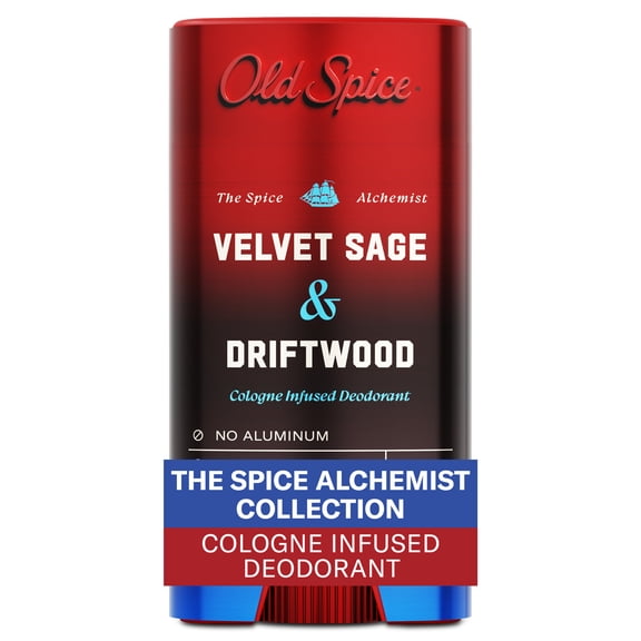 Old Spice Deodorant for Men, The Spice Alchemist Collection, Velvet Sage and Driftwood, 3oz