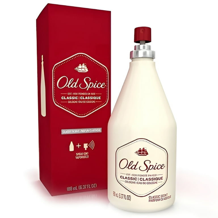肌触りがいい Old oz 6.37 Cologne, Spray Scent Original Classic Spice 香水(男性用)