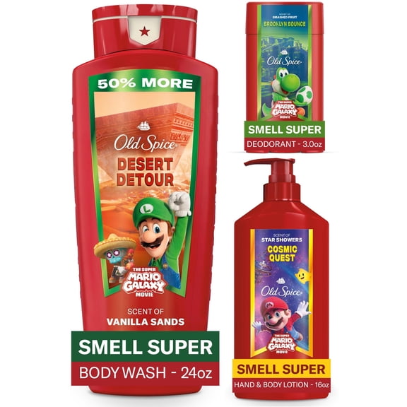 Old Spice Super Mario Body Bundle