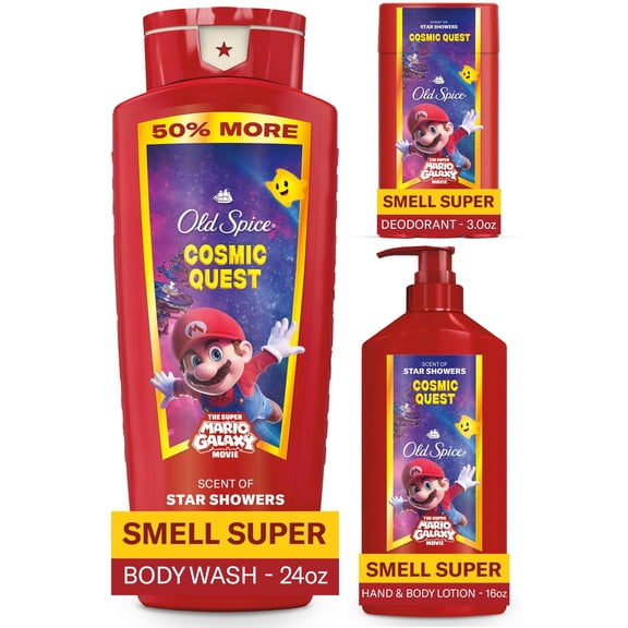 Old Spice Super Mario Body Bundle