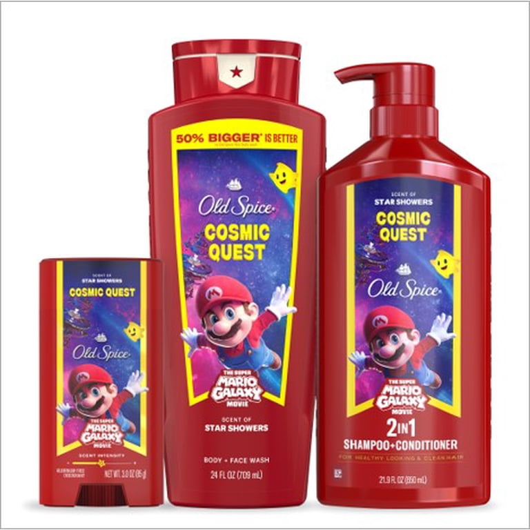 Old Spice Super Mario Body Cosmic Quest Bundle - Walmart.com